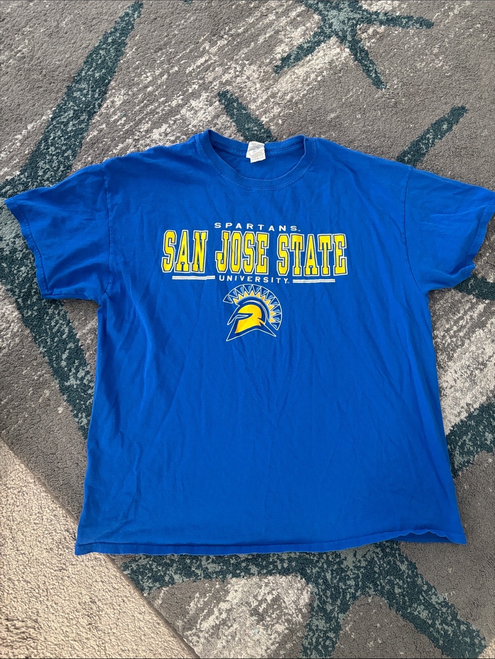 San Jose State Spartans Blue Graphic Tee
